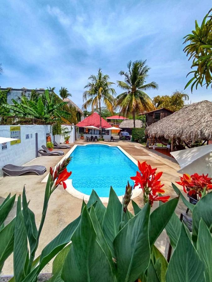 Hotel Tunco Lodge La Libertad Luaran gambar