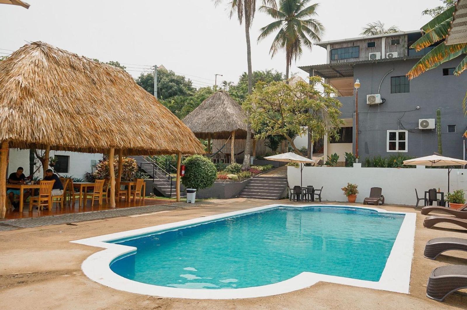 Hotel Tunco Lodge La Libertad Luaran gambar